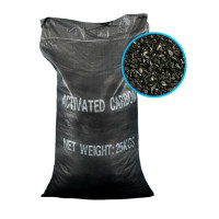 Granulované aktivní uhlí | Typ 8×30, 1050 mg/g | 56 l/25kg/pytel